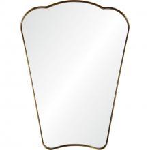 Renwil MT2541 - Indah 40" Tall Irregular Wall Mirror, Yellow