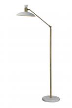 Renwil LPF3037 - Troilus 55-72" Length Floor Lamp, Brass