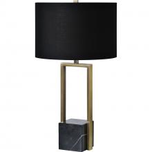 Renwil LPT1188 - Arla 27.75" Length Table Lamp, Antique Brass