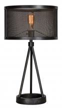 Renwil LPT594 - Livingstone 16" Length Table Lamp, Black