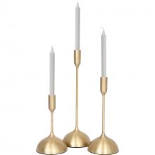 Renwil CAN158 - Ferris Indoor Aluminum Candle Holder, Gold