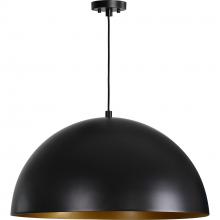 Renwil LPC4429 - Sina 13.5" Length Ceiling Fixture, Matte Black and Gold