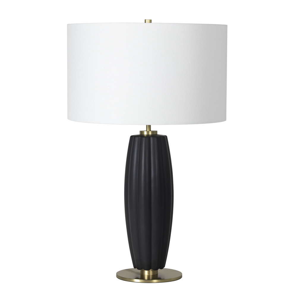 Regina Andrew Crocus Ceramic Table Lamp (Black)