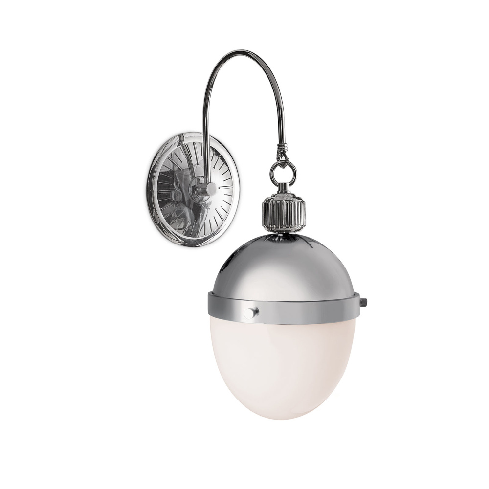 Regina Andrew Otis Sconce (Polished Nickel)