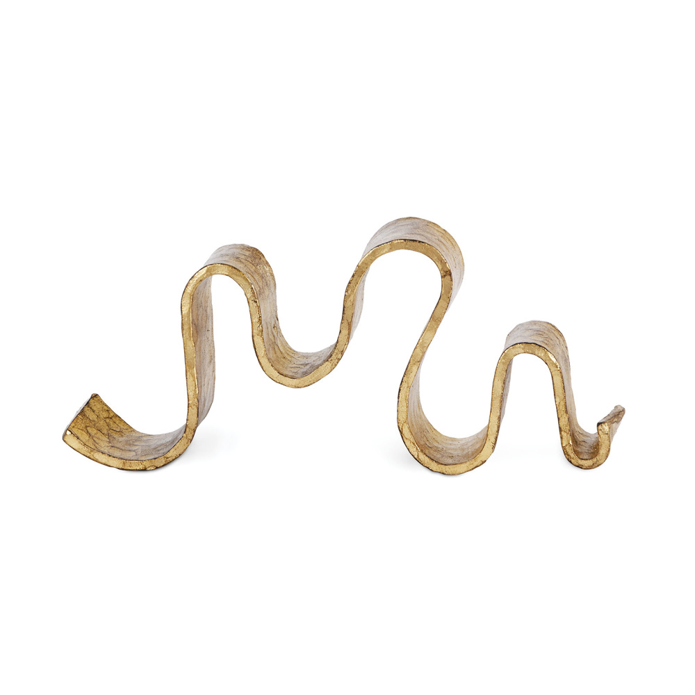 Regina Andrew Wave Sculpture Small; Dimensions 12W x 5H x 2.5D