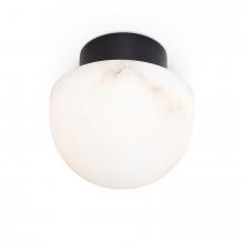 Regina Andrew 16-1398ORB - Regina Andrew Parker Alabaster Flush Mount (Oil Rubbed Bronze)