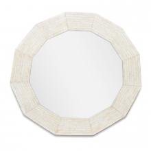 Regina Andrew 21-1121NAT - Regina Andrew Ares Bone Mirror; Dimensions 30W x 30H x 4D