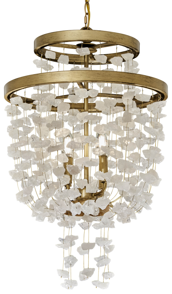 4 LIGHT SEMI FLUSH & PENDANT FIXTURE