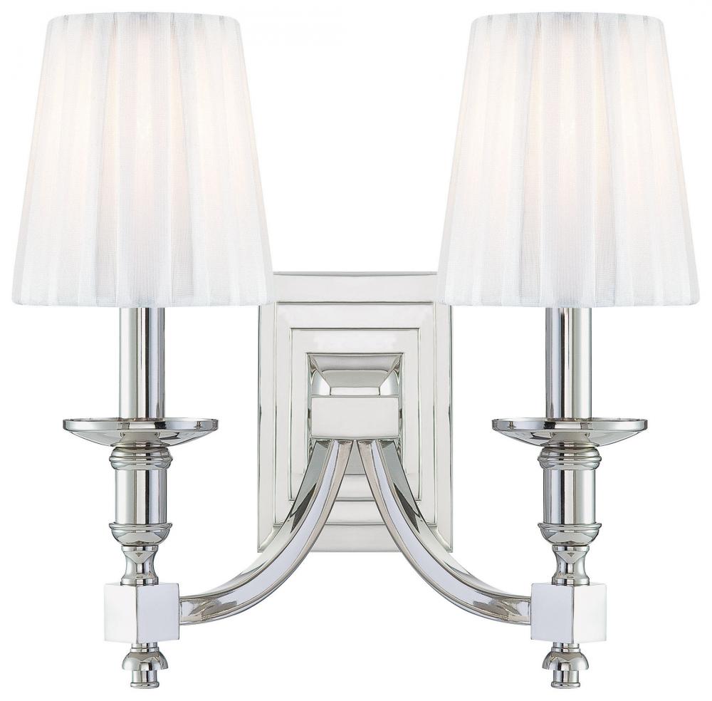 Continental Classics - 2 Light Wall Sconce