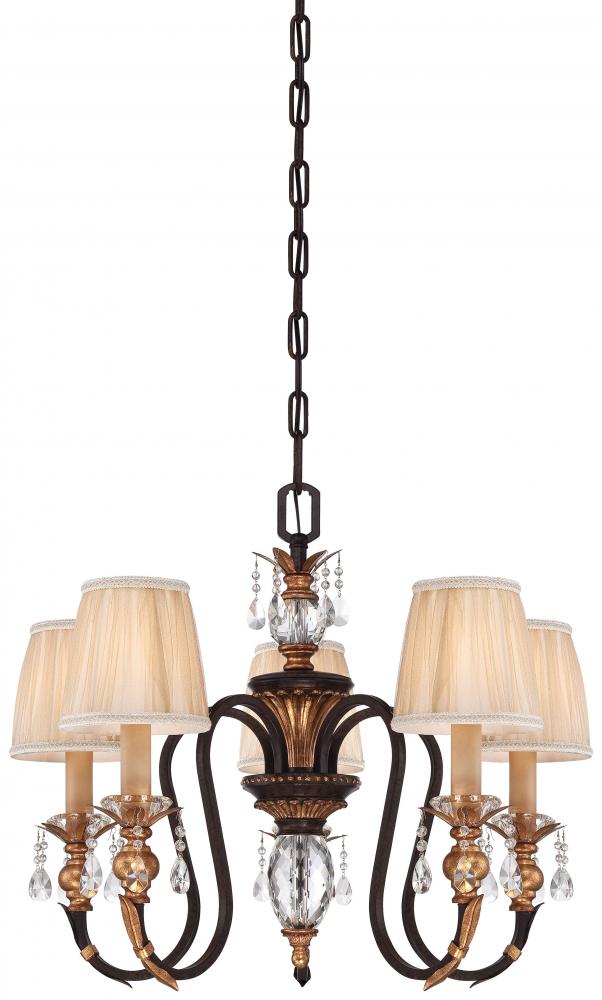 Bella Cristallo Collection - 5 Light Chandelier
