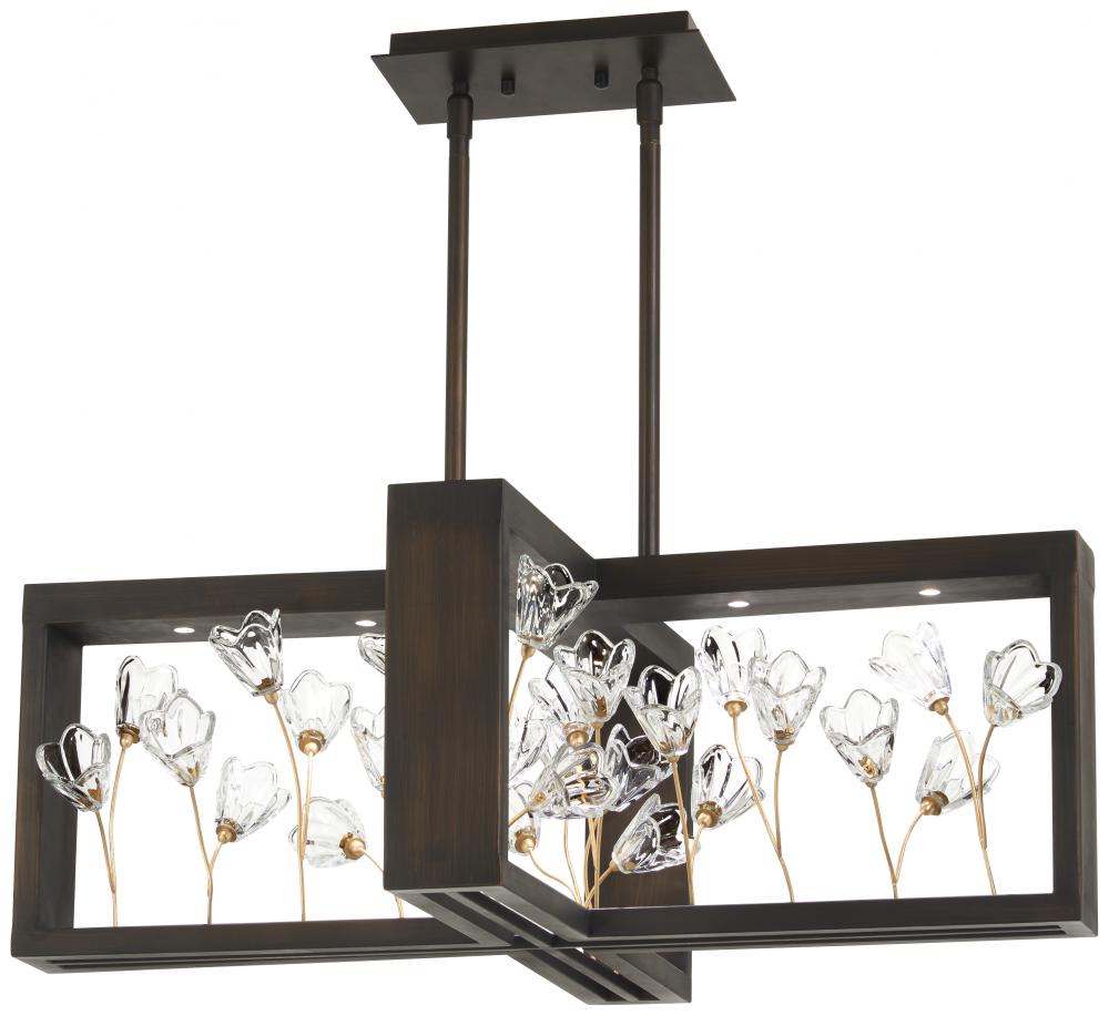 Maison Des Fleurs - LED 7 Light Chandelier