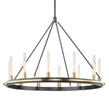 Hudson Valley 2745-AOB - Chambers Chandelier