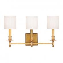 Hudson Valley 303-AGB - 3 LIGHT WALL SCONCE