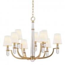 Hudson Valley 989-AGB-WS - Dayton Chandelier