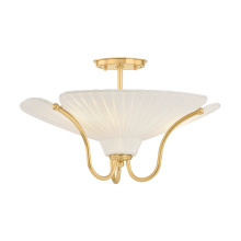 Hudson Valley AH4619-AGB - Gerhard Semi Flush