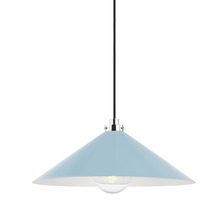 Hudson Valley MDS1402-PN/BB - CLIVEDON Pendant