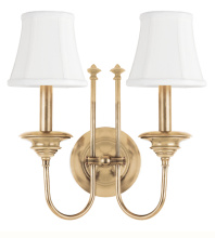 Hudson Valley 8712-AGB - Yorktown Wall Sconce