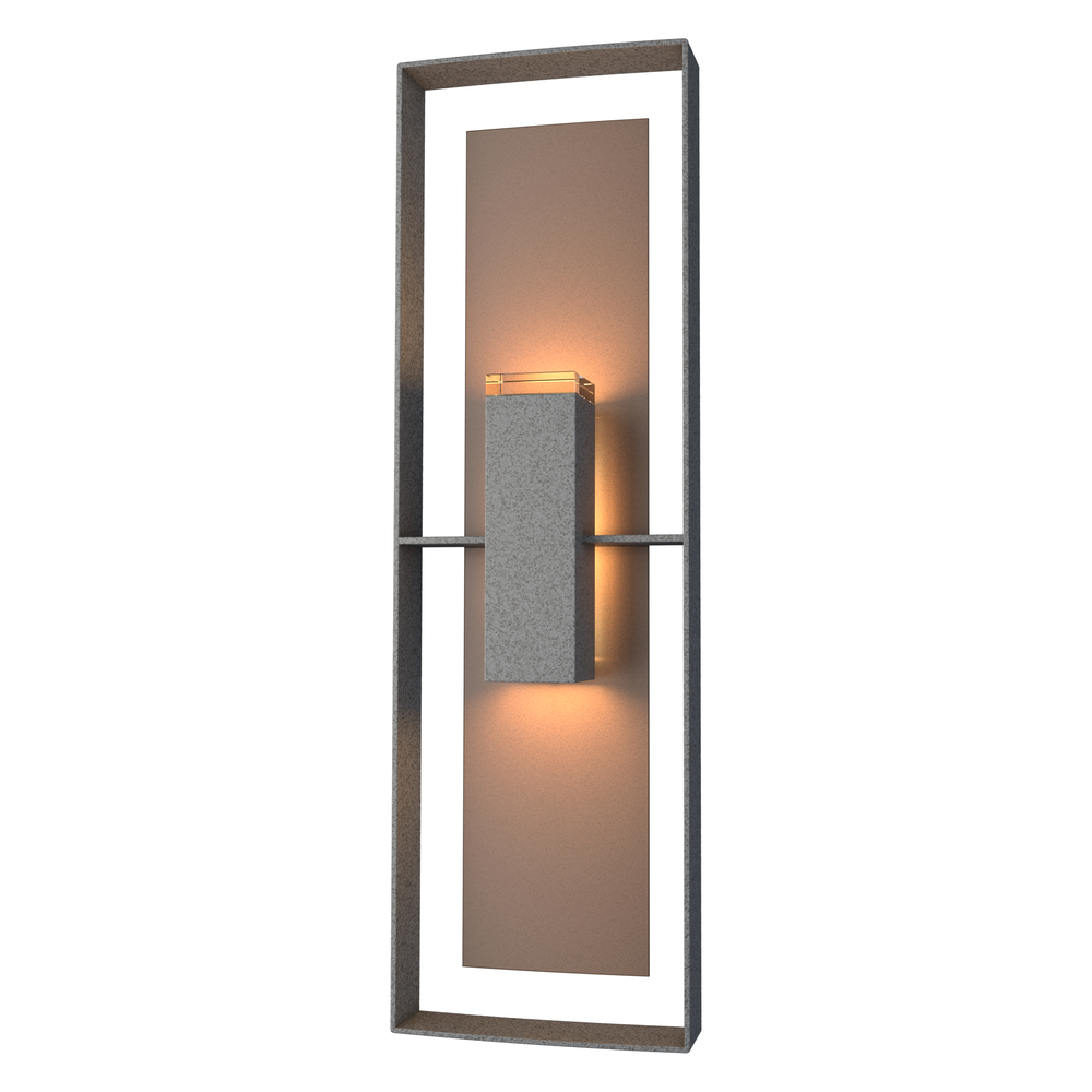 Shadow Box Tall Outdoor Sconce