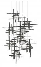 Hubbardton Forge 131107-SKT-LONG-20-II0728 - Tura 9-Light Seeded Glass Pendant