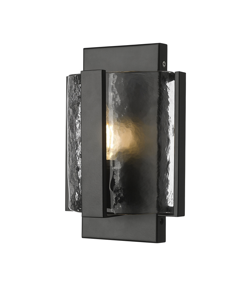 Rezi 9.5" High 1-Light Wall Sconce - Matte Black