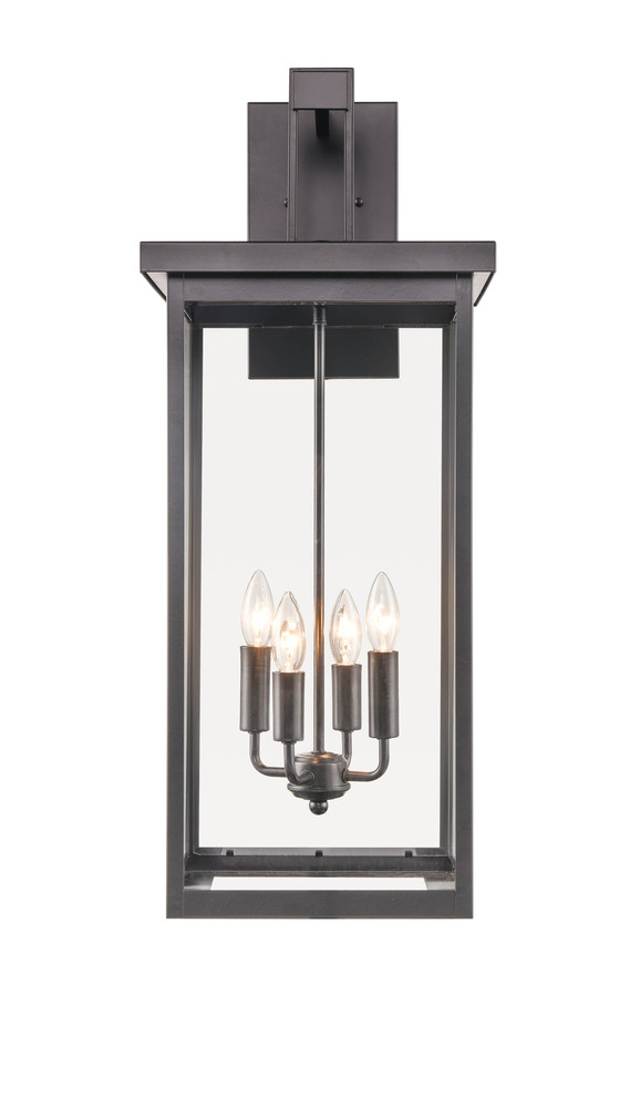 Barkeley 4-Light Outdoor Wall Sconce Powder Coated Bronze