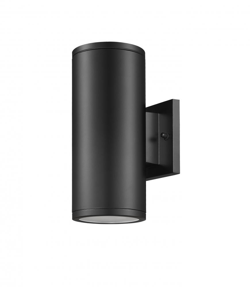 Vegas 1-Light Outdoor Wall Sconce Powder Coated Black