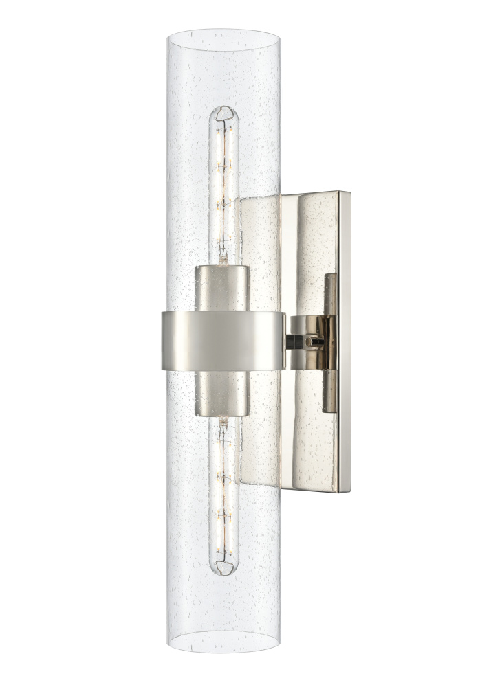 Jamison 22.75" High 2-Light Wall Sconce - Polished Nickel