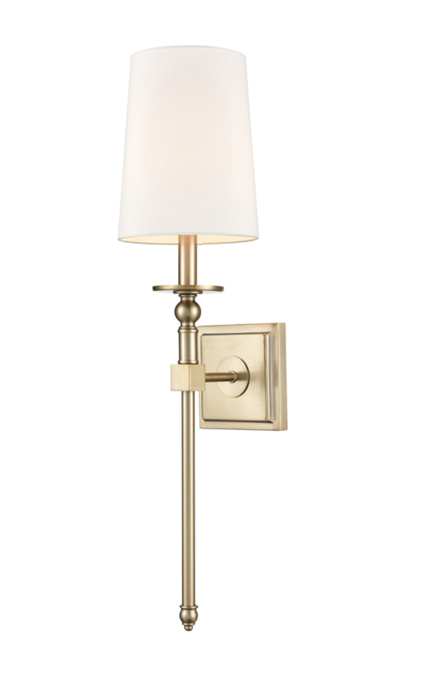 1-Light Wall Sconce Modern Gold