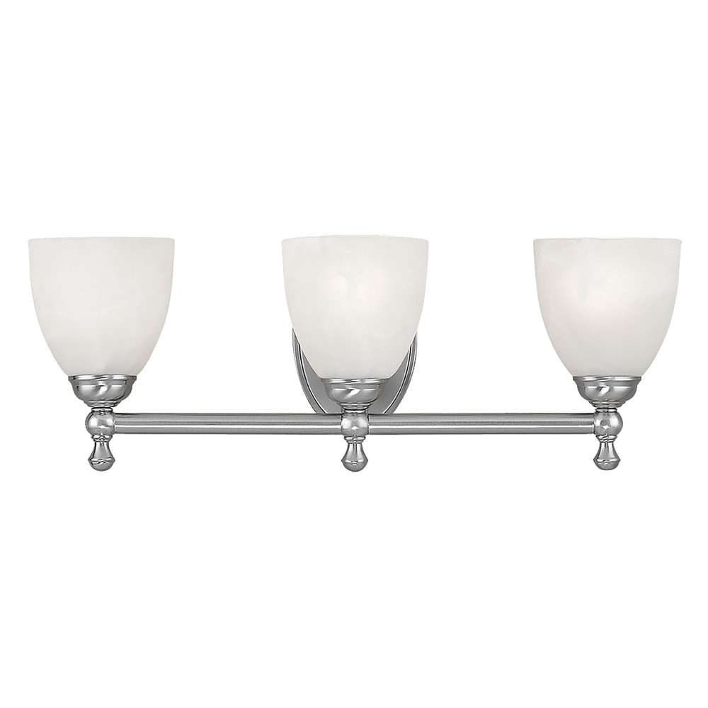 3-Light Vanity Satin Nickel
