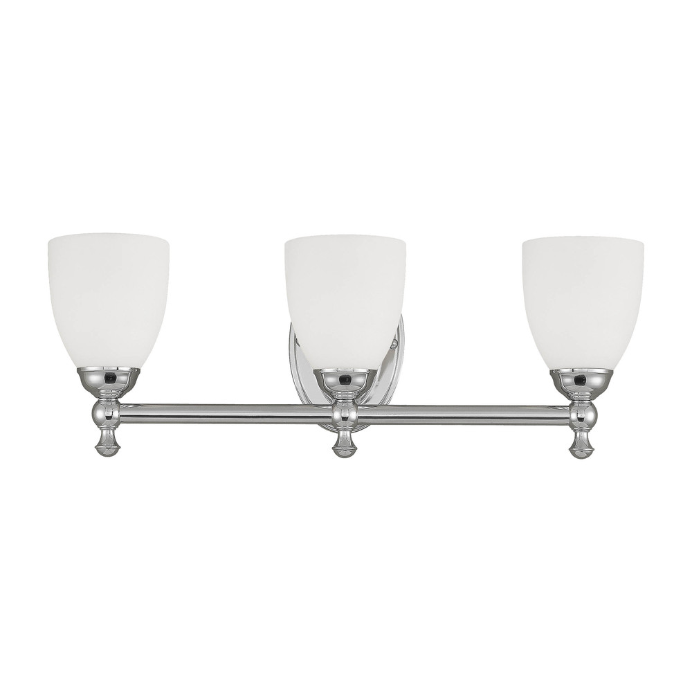 3-Light Vanity Chrome