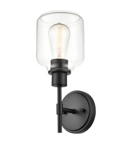 Millennium 6941-MB - Asheville 1-Light Wall Sconce Matte Black