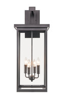 Millennium 2606-PBZ - Barkeley 4-Light Outdoor Wall Sconce Powder Coated Bronze