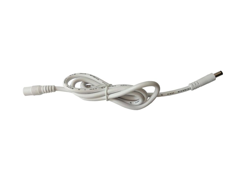 DC Plug Extension Cable - White - 39"