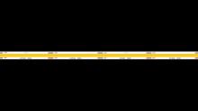 Alloy LED AL-01-62-2402 - PrimaLine 3 COB HD Tape Light