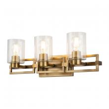 Lucas McKearn bb90117atb-3 - Estes 3 Light Vanity in Aged Brass