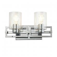 Lucas McKearn bb90117pc-2 - Estes 2 Light Vanity in Polished Chrome