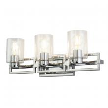 Lucas McKearn bb90117pc-3 - Estes 3 Light Vanity in Polished Chrome