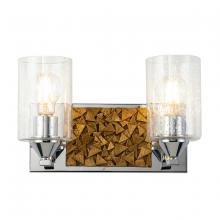 Lucas McKearn bb90586pc-2b1g - Bocage 2 Light Vanity in Polished Chrome And Gold