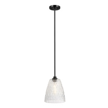 Lucas McKearn pd-windsor-p-blk - Windsor 1 Light Duo-Mount Pendant - Black