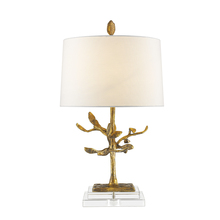 Lucas McKearn tlm-1033 - Audubon Distressed Gold Accent Table Lamp