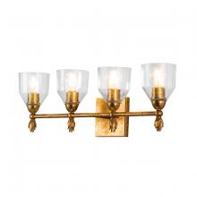 Lucas McKearn bb1000g-4f1g - Felice 4 Light Vanity in Antique Gold
