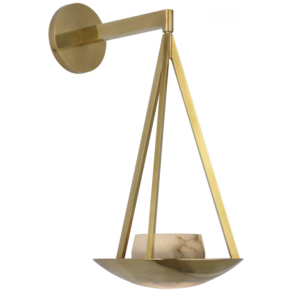 Divina 19" Floating Bowl Sconce