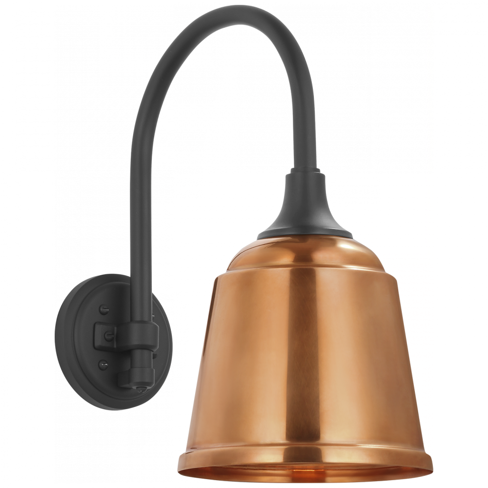 Academy 11" Arched Mack Barn Light