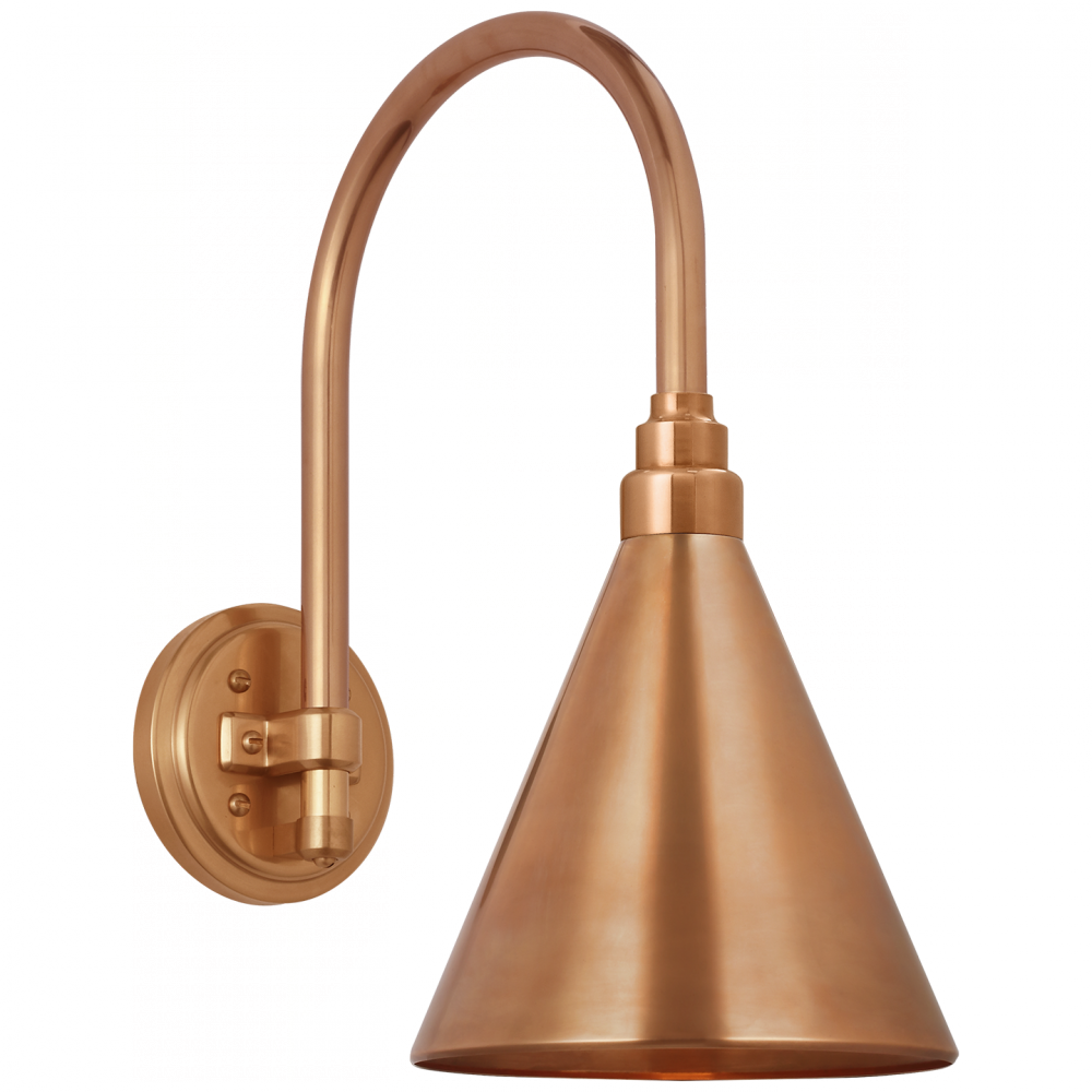 Academy 11" Arched Mack Barn Light