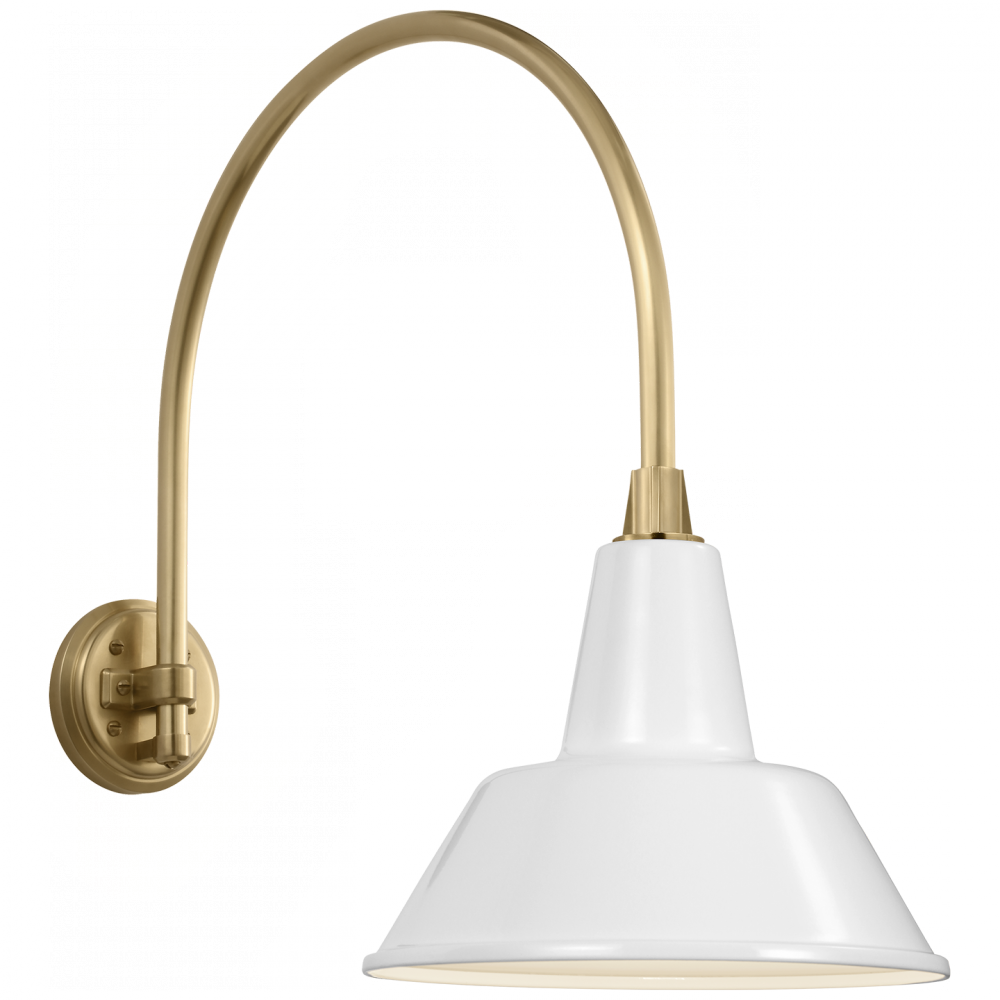 Academy 19.5" Arched Mack Barn Light