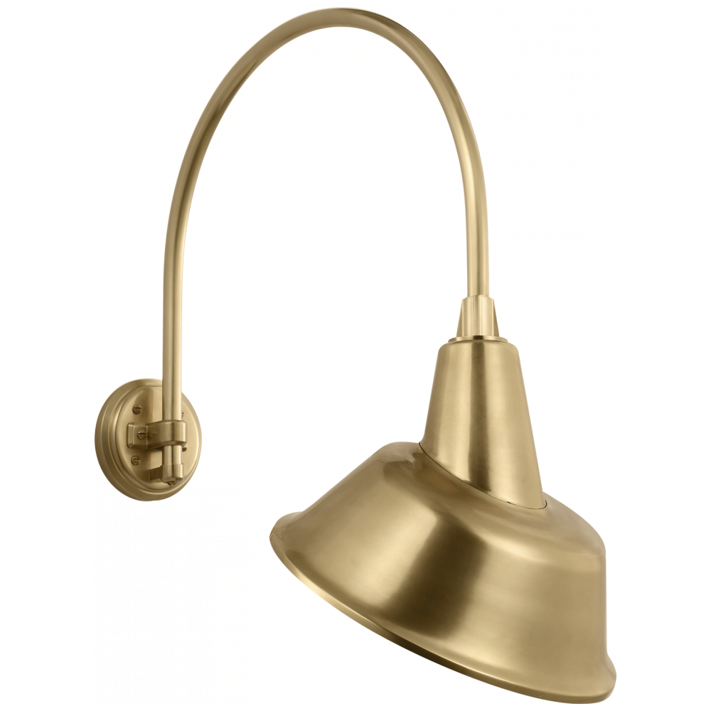 Academy 19.5" Arched Mack Barn Light