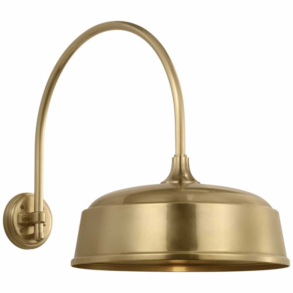 Academy 19.5" Arched Mack Barn Light