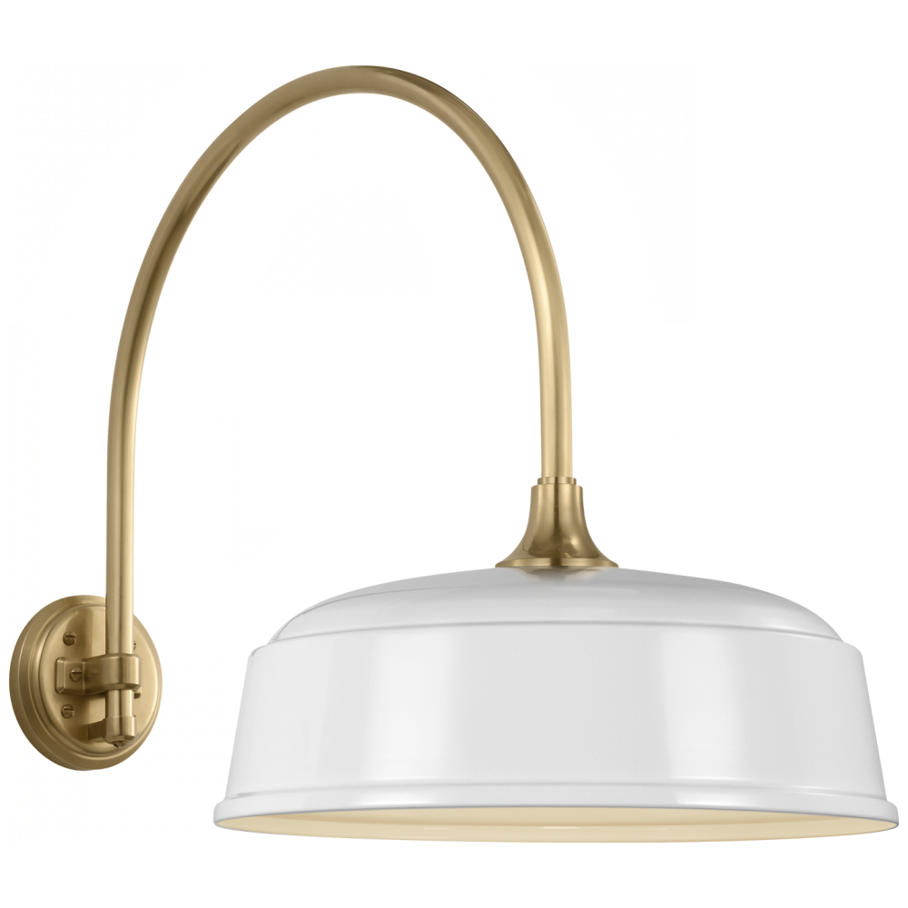 Academy 19.5" Arched Mack Barn Light