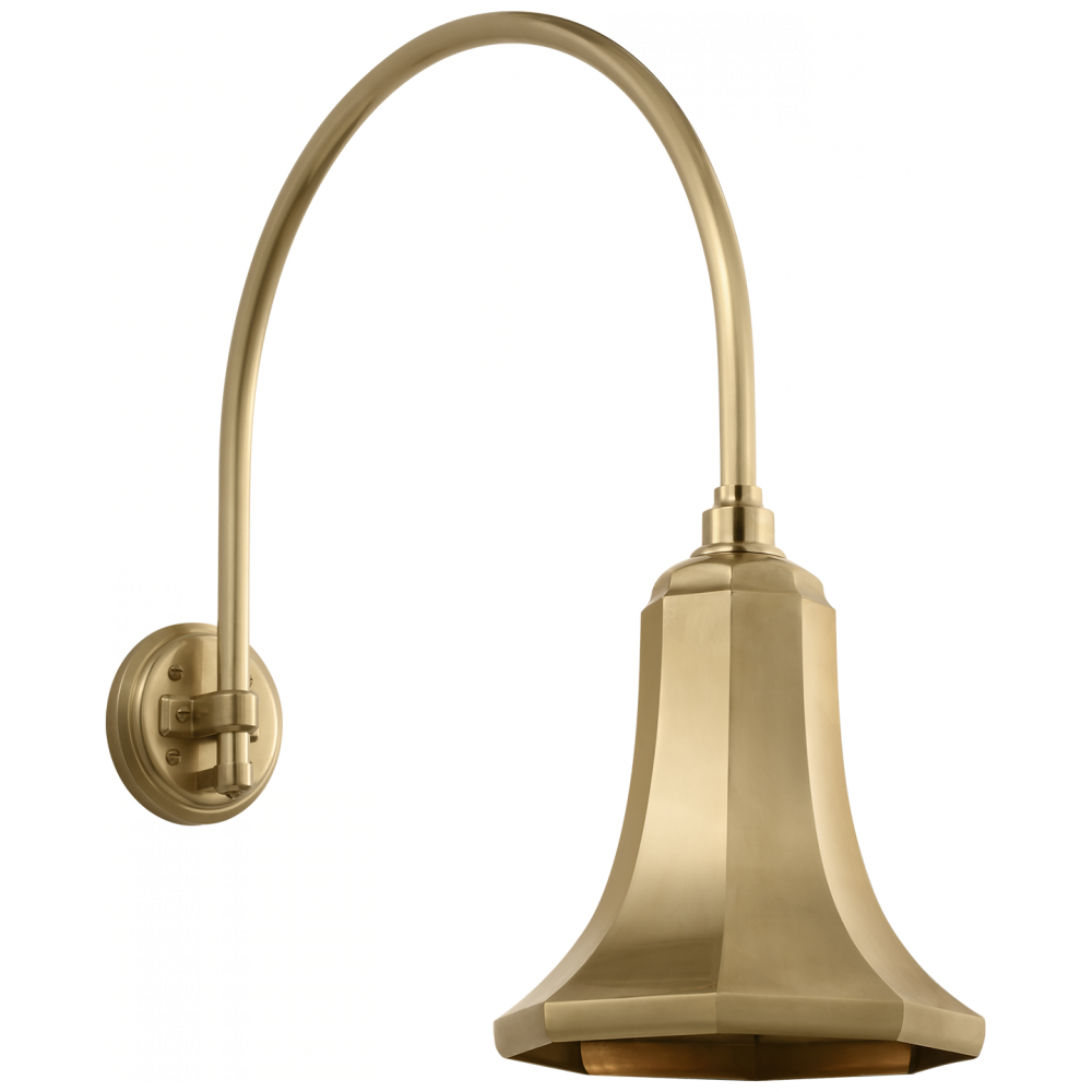 Academy 19.5" Arched Mack Barn Light