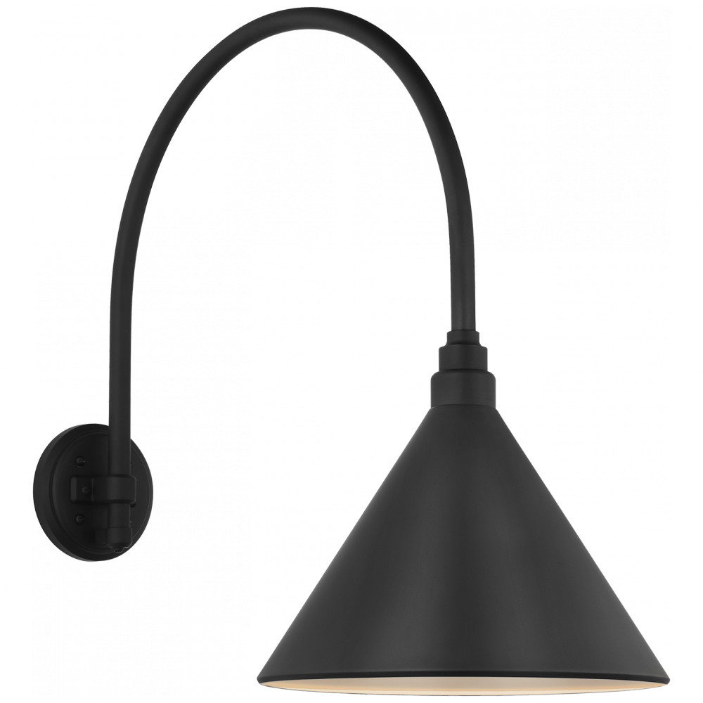 Academy 19.5" Arched Mack Barn Light